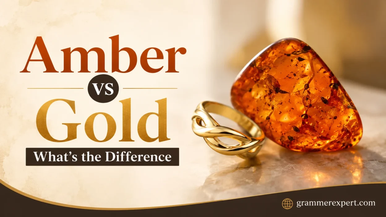 Amber vs Gold What’s the Difference