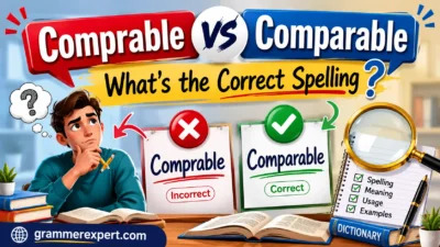Comprable vs Comparable What’s the Correct Spelling