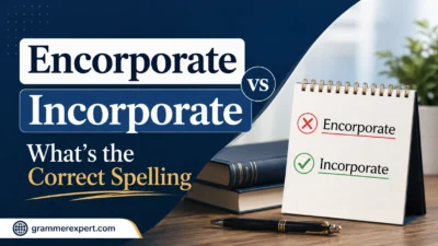 Encorporate vs Incorporate What’s the Correct Spelling