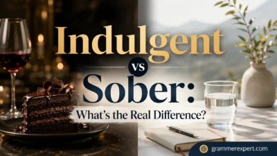 Indulgent vs Sober: What’s the Real Difference? 