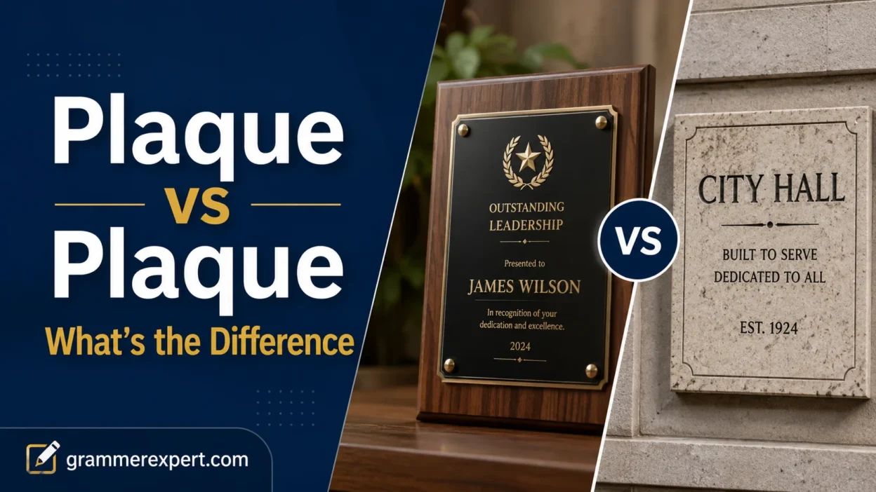 Plaque vs Plaque What’s the Difference