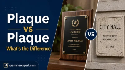 Plaque vs Plaque What’s the Difference