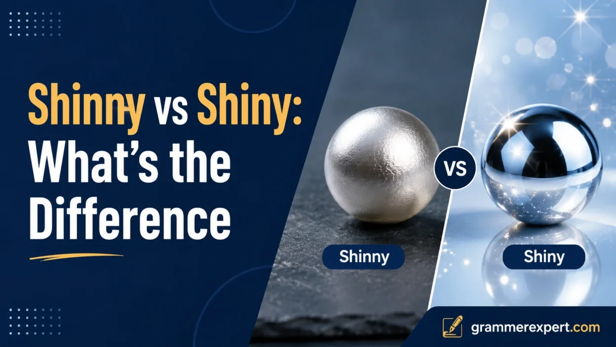 Shinny vs Shiny: What’s the Difference