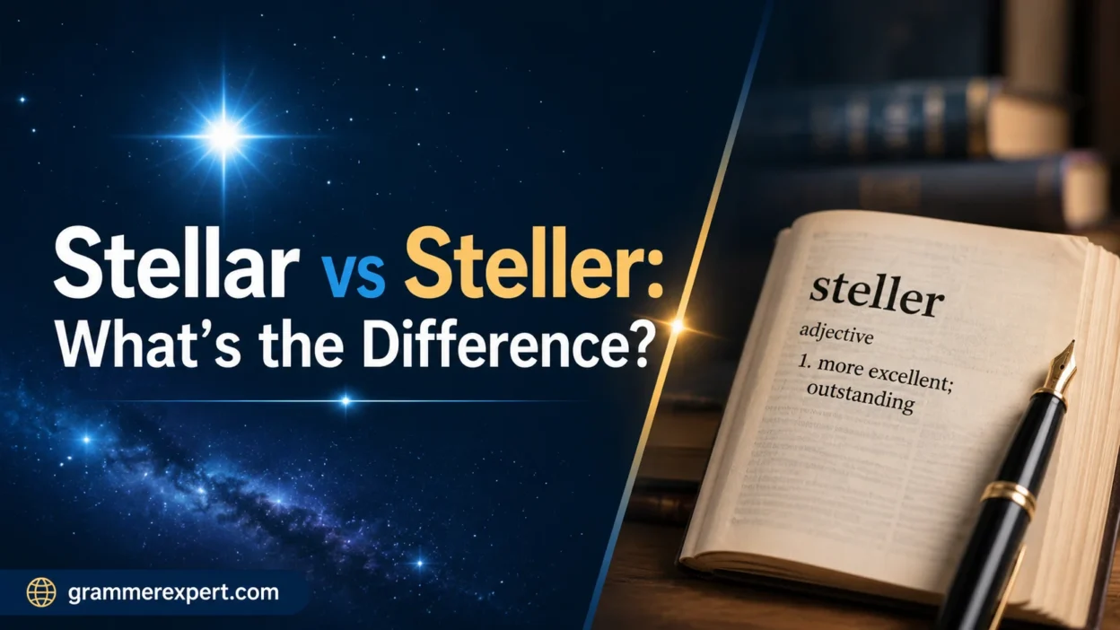 Stellar vs Steller: What’s the Difference