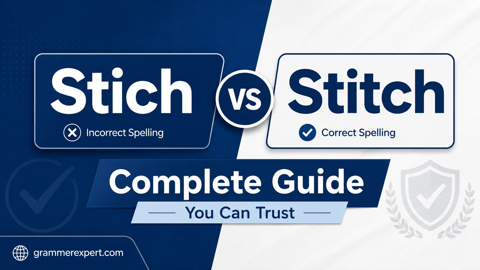 Stich vs Stitch Complete Guide You Can Trust