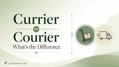 Currier vs Courier What's the Difference