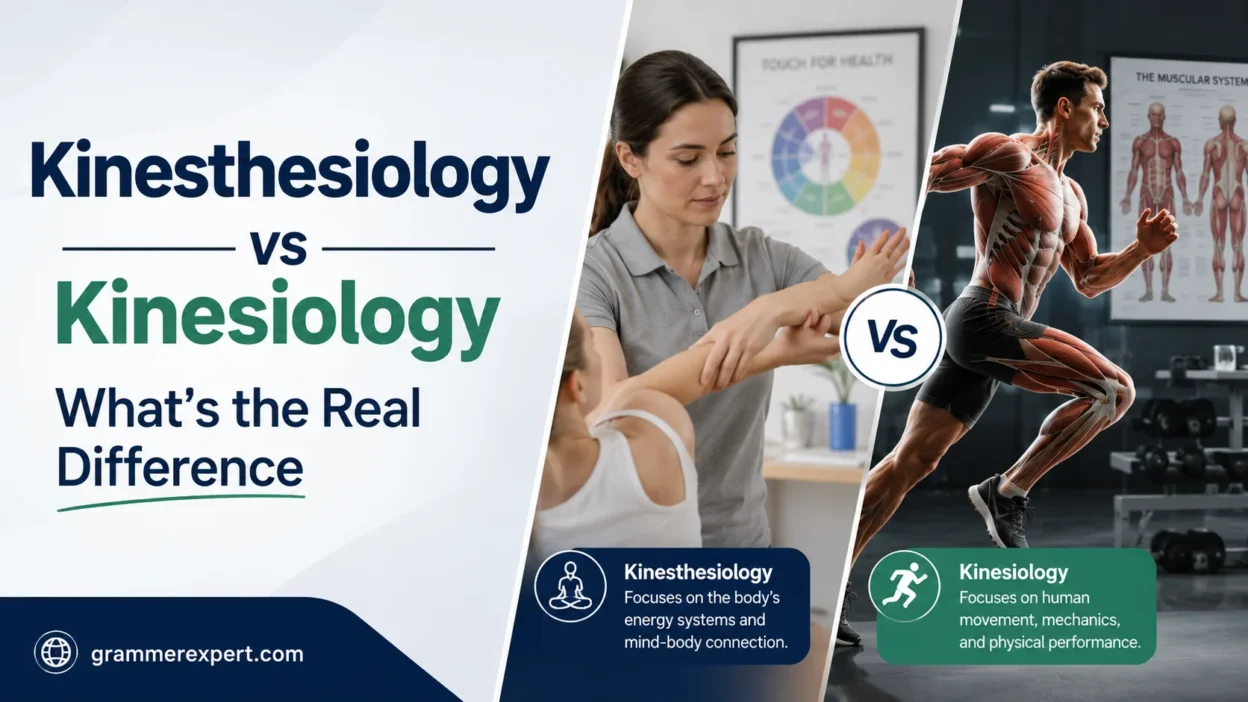 Kinesthesiology vs Kinesiology What’s the Real Difference