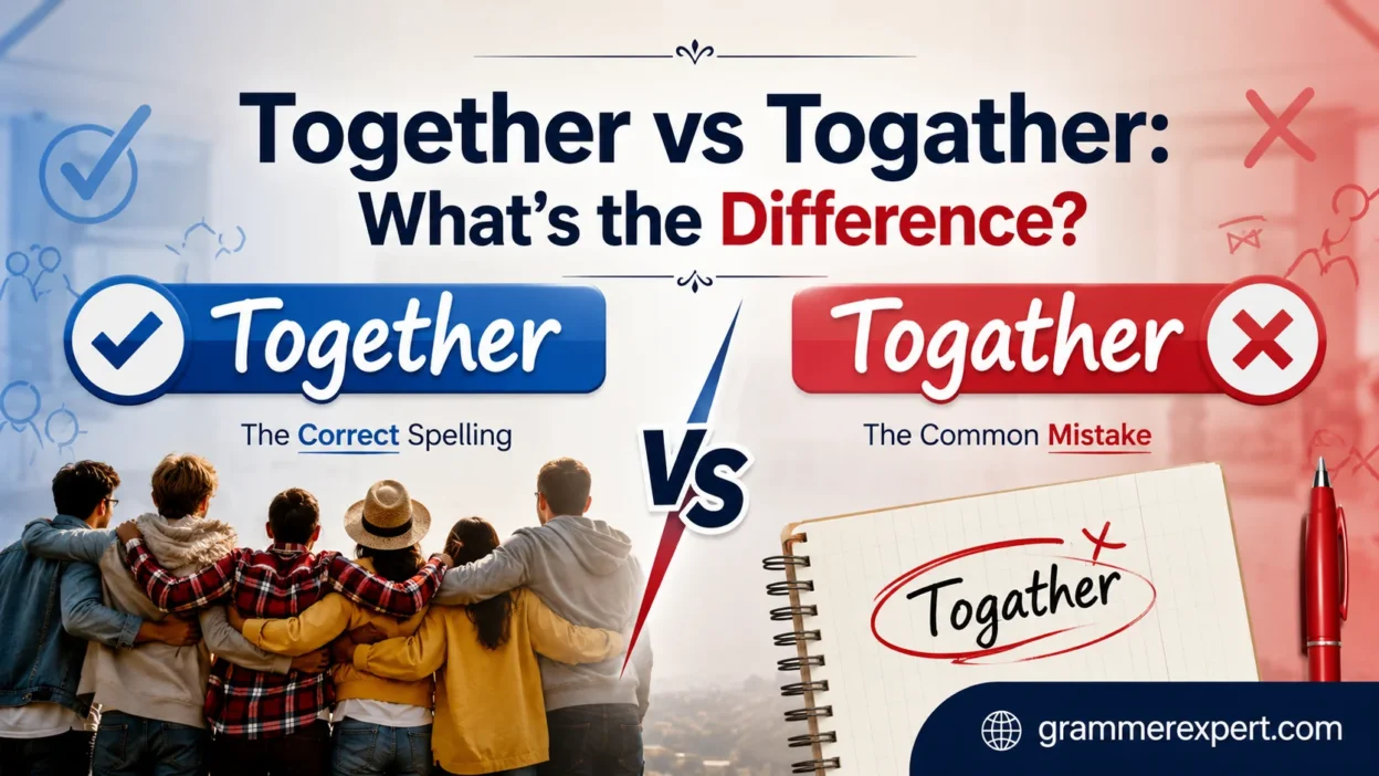 Together vs Togather: What's the Difference?