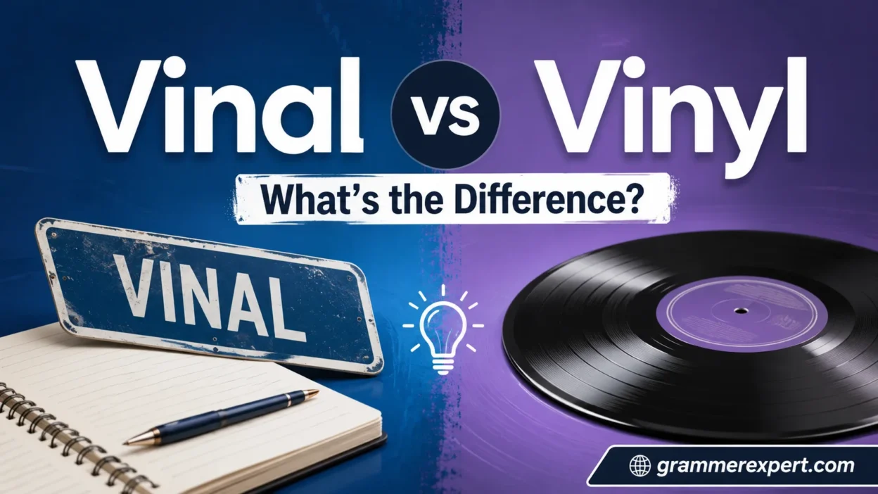 Vinal vs Vinyl: What's the Difference?