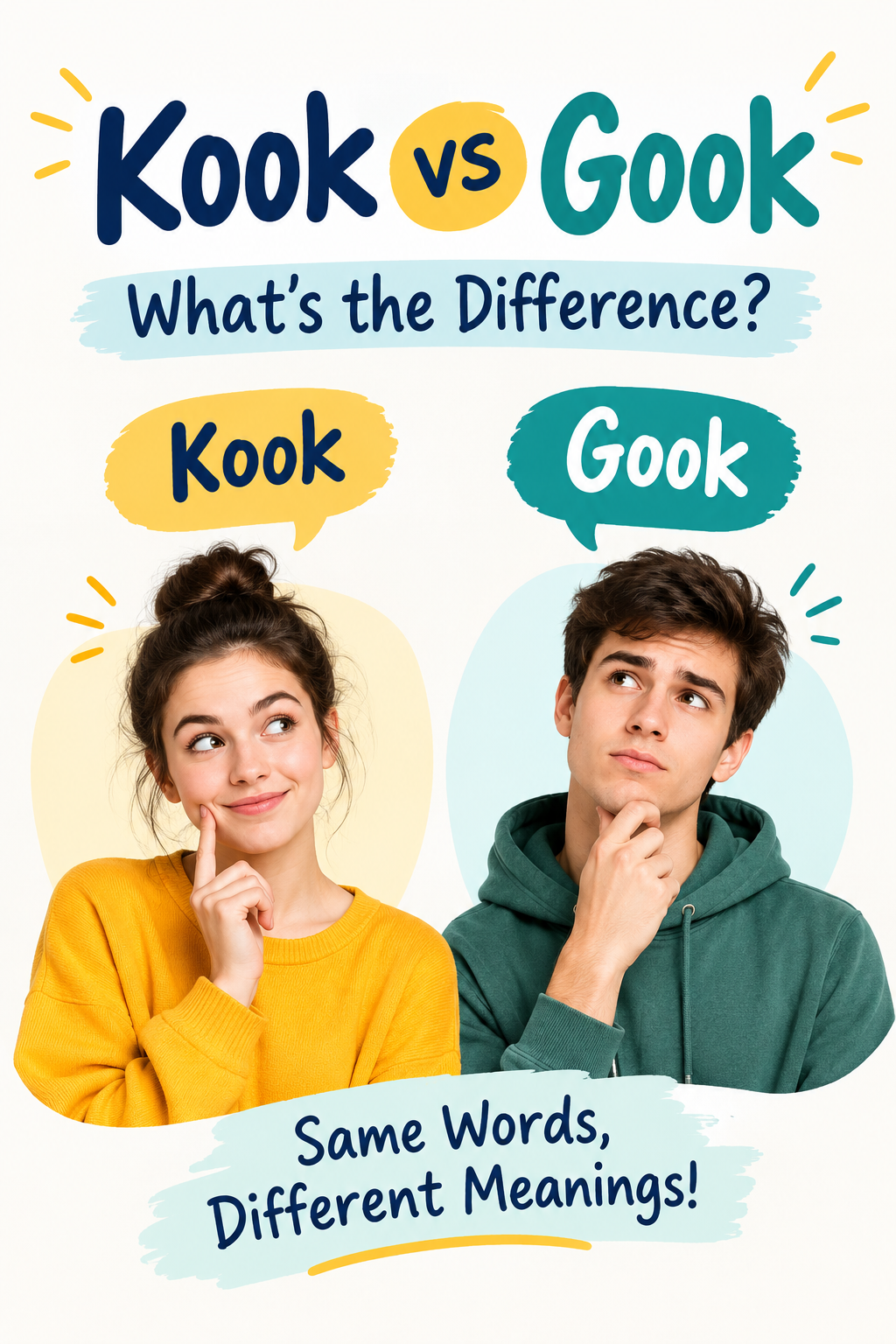 Kook vs Gook: What’s the Difference?