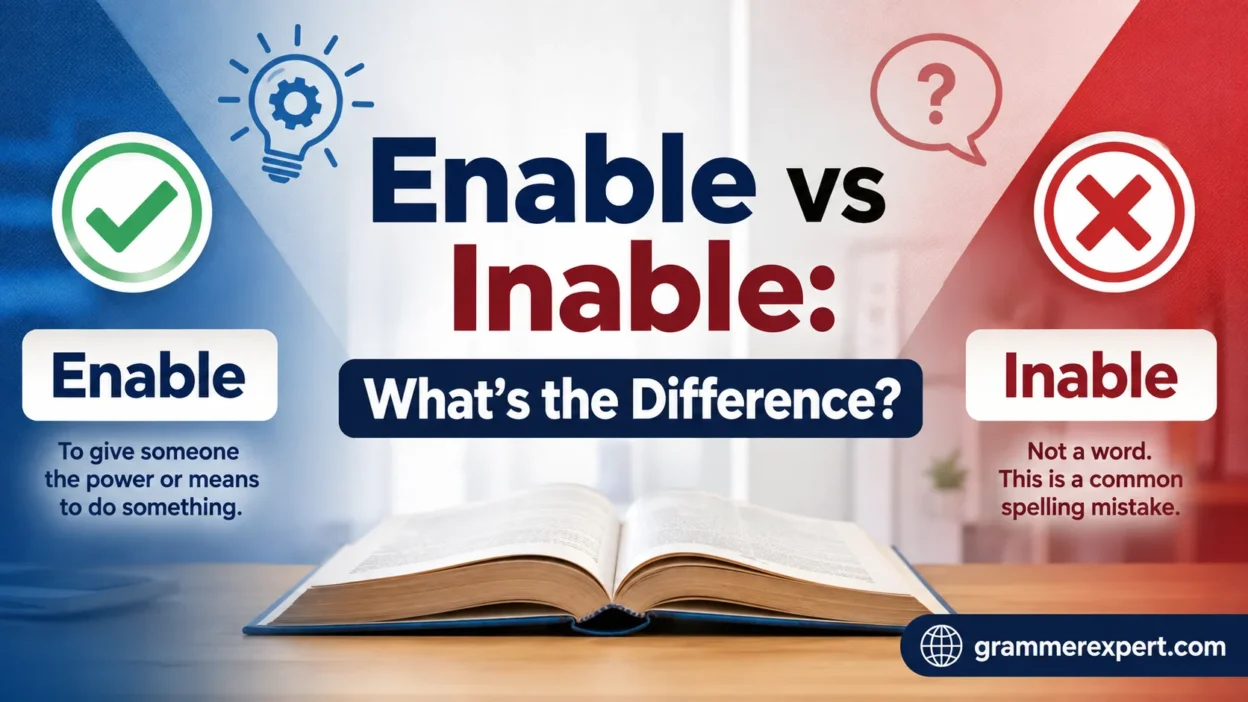 Enable vs Inable: What’s the Difference?