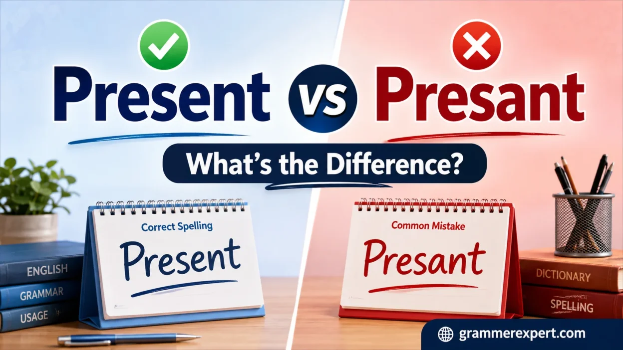 Present vs Presant: What’s the Difference?