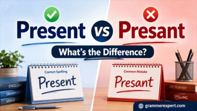 Present vs Presant: What’s the Difference?