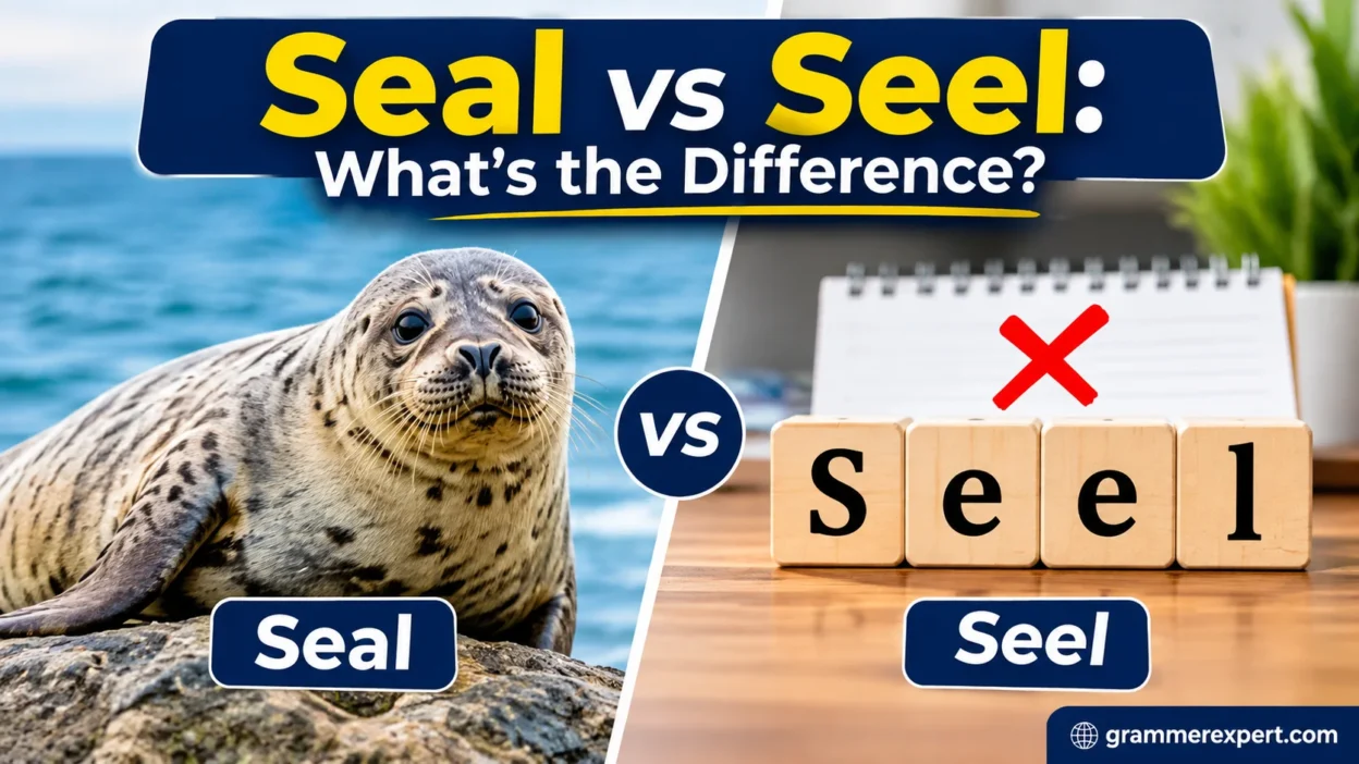 Seal vs Seel: What’s the Difference?