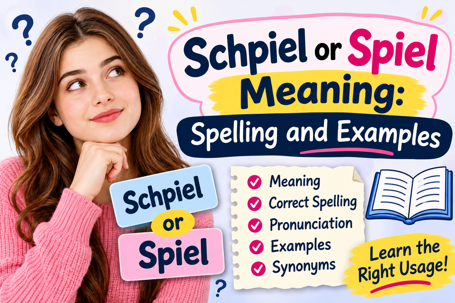 Schpiel or Spiel Meaning: Spelling and Examples